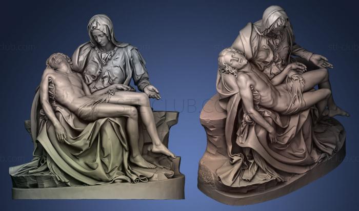 3D model Pieta (STL)